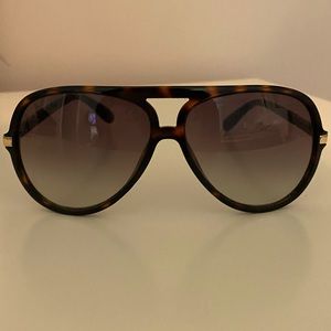 Marc by Marc Jacobs Tortoise Shell Aviator Glasses